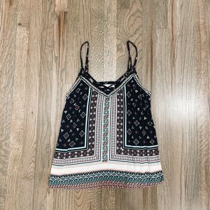 Skies are Blue, floral tank SM